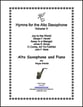Hymns for the Alto Saxophone Volume V P.O.D. cover